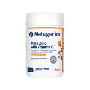 Metagenics Meta Zinc with Vitamin C Raspberry 228g Powder