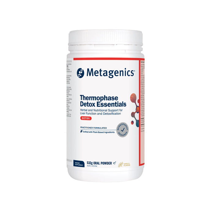Metagenics Thermophase Detox Essentials Vanilla 532g Powder