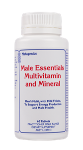 Male Essentials Multivitamin and Mineral 120 tablets